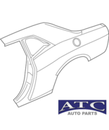 68440577AA Mopar Left Panel Body Side Aperture Rear 2008-2023 Charger Ch... - $1,138.45
