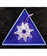 Swarovski Crystal 2003 Annual Christmas Edition Ornament W/Box Retired HTF - $1,478.77 MXN
