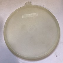 Vintage Tupperware #238-32 LID ONLY Replacement 5.5&quot; Round Seal B Tab Sheer - £3.57 GBP