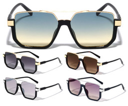 SQUARE SPORT PILOT AVIATOR SUNGLASSES OUTDOOR  RETRO DESIGNER FASHION CA... - $194.29 MXN+
