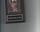 RANDY MACHO MAN SAVAGE &amp; MISS ELIZABETH PLAQUE WRESTLING WWE WWF - $3.95