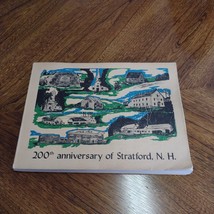 RARE 200th Anniversary Stratford NEW HAMPSHIRE &amp; HOLLOW 1973 PHOTO HISTO... - £29.27 GBP