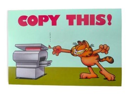 Vintage Garfield Poster 13.5&quot; x 9&quot; Office Classroom Motivational Humor Jim Davis - £15.13 GBP