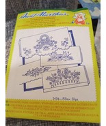 Aunt Martha’s Hot Iron Transfers #3436 Pillow Slips - $34.21 MXN