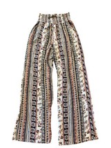 Women&#39;s Bebop Boho Pants Multicolor Flowy Size S Excellent condition - £15.30 GBP