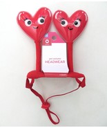 Red heart pet dog costume headwear antenna size M/L valentines day hallo... - £7.86 GBP