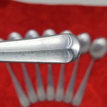 Lot of 8 Tsp Towle Supreme Liberty Belle Stainless Teaspoons 6 1/4&quot; SCC - $24.98
