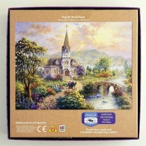 Jigsaw Puzzle 500 Piece Nicky Boehme MB Pray for World Peace Large Pieces image 2