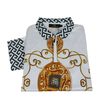 Men Sports Polo Shirt MIZUMI Black Edition Soft Micro Poly Fashion 56295-A Multi image 7