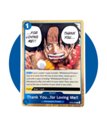 Two Legends One Piece Card (AX03): Thank You...for Loving Me!! OP08-053,... - $91.91 MXN