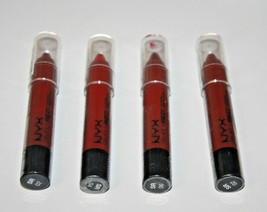 NYX Simply Red Lip Cream Crayon - SR01 Russian Roulette Lot Of 4 Sealed - $16.03