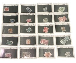 Huge Yugoslavia Stamp Lot Collection 100+ Stamps On Cards Vintage Used image 4