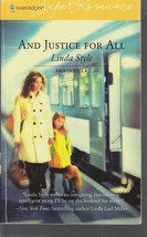 Style, Linda - And Justice For All - Harlequin Super Romance - # 1323 - £1.57 GBP