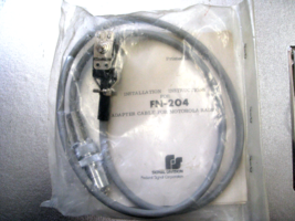 Motorola FN-204 Cable Federal PA20 PA200 PA1000 LAPD Adam 12 Mocom Motra... - $1,847.07 MXN