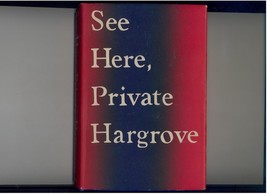 See Here, Private HARGROVE--1942--early printing--GREAT Copy - £15.73 GBP