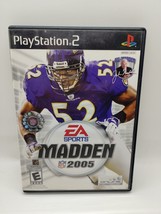 Sony PlayStation2 PS2 Madden NFL 2005 Complete CIB - Tested - $4.95