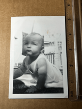 1940s Crawling Baby’ Found B&amp;W Photo-3”x5” Original-We Bundle! - £3.69 GBP