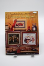 Antique Fire Engines Cross Stitch Booklet - CSB-231 - $5.75