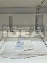 New IKEA DVALA  White King Duvet Set w/ Pillowcase 003.779.55 - £67.93 GBP