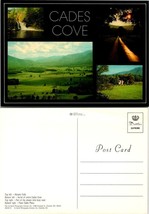 Tennessee Cades Cove Smoky Mountains Abrams Fall Peter Cable Vintage Postcard - £7.42 GBP