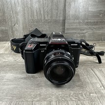 Minolta Maxxum 5000 AF 35mm SLR Film Camera with 35-70mm zoom lens - £18.58 GBP