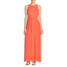 Michael Kors Coral New Womens Smocked Halter Sleeveless Dress   S - £79.09 GBP