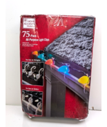 Home Accents Holiday All Purpose Shingle/Gutter Light Clips Outdoor 72 C... - €8,68 EUR