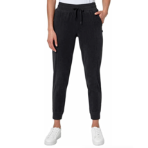 Mondetta Women&#39;s Plus Size 3X Black Fleece Sweatpants Lounger Joggers NWT - $7.19