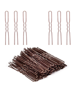 U Shaped Hair Pins,  2.4Inch Hair Pins for Women with Storage Box, Brown - $196.83 MXN