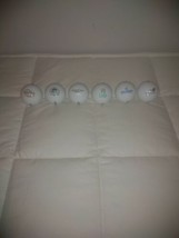 6 Pinnacle Golf balls #4 with logos of various courses Never hit - £20.77 GBP