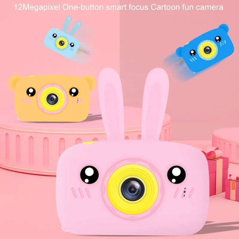 Play Mini Camera Toy CameraPlay Play Cartoon Digital Camera Baby Play 12.0M with - £44.70 GBP