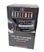 3x The Nobleman Peel Off Black Mask w/Applicator 30min Facial Therapy 1.... - $29.69