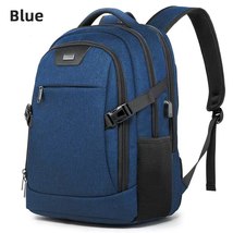 Business Backpack For Men USB Charge Travel Notebook Laptop BackpaMan College St - £58.29 GBP