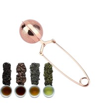 Tea Strainer, Stainless Steel Tea Filter, Twisting Snap Ball Infuser For... - £15.96 GBP