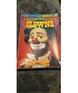 1980 CRAFT MASTER #24004 LARGE CLOWNS &quot;LAUGH MAKER&quot; ACRYLIC PAINT BY NUMBER - $30.00