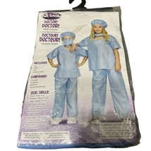 Fun World Girl&#39;s Boy&#39;s Doctor! Doctor! Blue Halloween Costume Size Medium 8-10 - £11.19 GBP