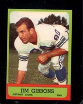 1963 Topps #30 Jim Gibbons Ex Lions *X99896 - £1.54 GBP