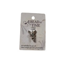 A Bead At A Time Large Silver Metal Angel Bead Janlynn Corp Nip - £9.56 GBP