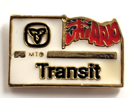 Ontario Transit Ministry of Transportation Canada MTO Trillium Logo Enam... - €12,96 EUR