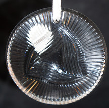 WATERFORD CRYSTAL Ireland Times Square Collection 2004 Round Ornament  - $25.99