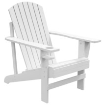 Outsunny Adirondack Chair: Weather-Resistant White - $126.99