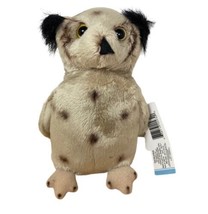 Nat And Jules Demdaco Owl Beanbag 6.5 In Realistic nwt Plush  - £5.80 GBP
