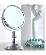 6.5&quot; Chrome Makeup Mirror, 7x Mag, Silver - $60.16 CAD