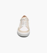Stacy Adams Dorian Moc Toe Lace-Up Sneaker White 25749-100 image 7