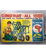 Vintage Construct All 1000 Plastic Construction and Building Toy Transog... - $55.49 CAD