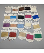 20x Rainbow Gallery Cresta d Oro Needlepoint Cross Stitch Metallic Threa... - $56.87 CAD