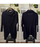 Stitch Fix RD Style Daskah Cable Cardigan Sweater Clip Hook Closure M - $557.27 MXN