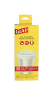 2 X Glad Small Trash Bags, 4 Gallons, 30 ct Total 60 Bags - £17.29 GBP