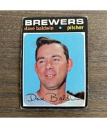 1971 Topps #48 Dave Baldwin Brewers - $1.79