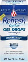 Refresh Optive Gel Drops 0.33 Fl Oz (10 mL) Per Bottle - 2 Bottles - £39.95 GBP